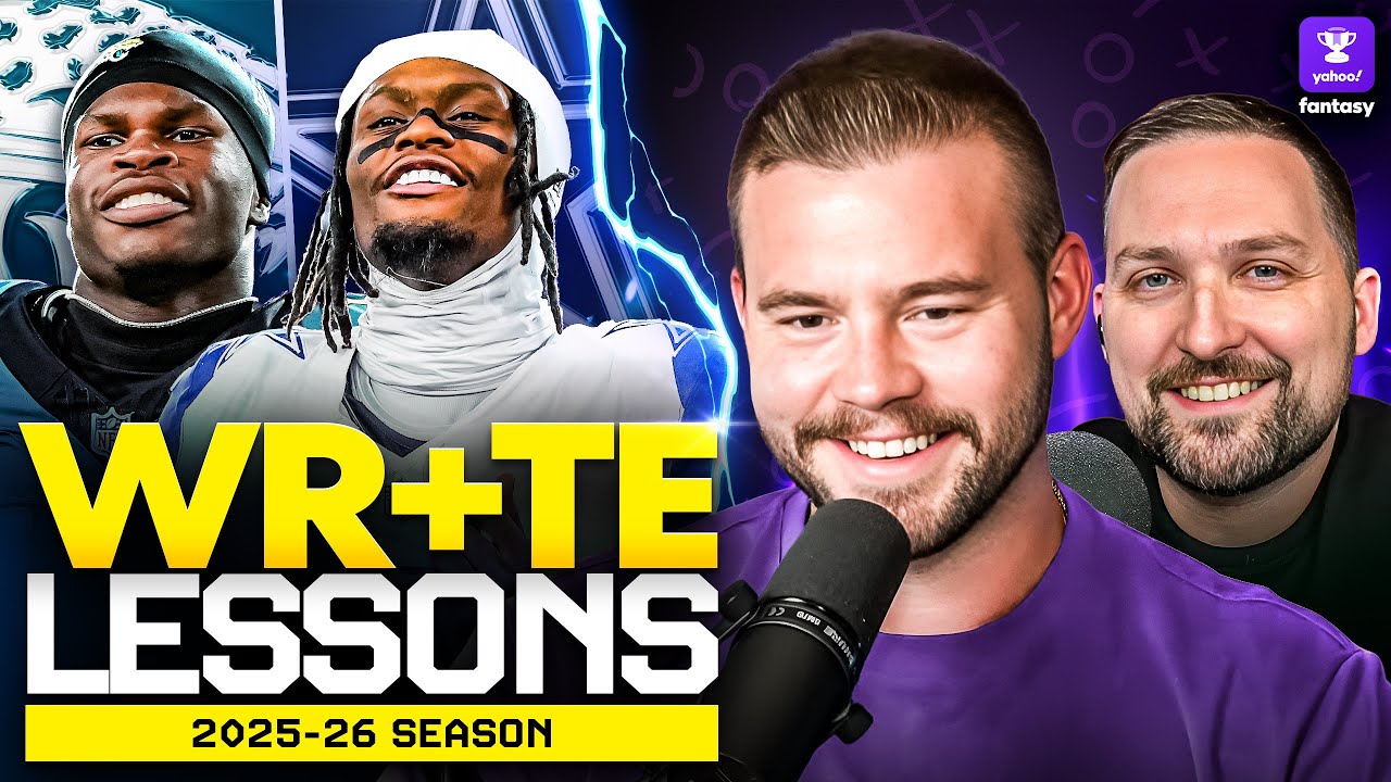 Fantasy Lessons: What we got RIGHT and WRONG in 2025 at WR and TE + 'Dynasty Debates' questions