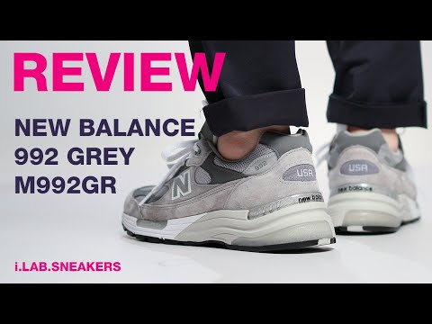 [REVIEW]  뭔가 이상한 느낌?  뉴발란스 992 그레이 리뷰 New Balance 992  GREY  Made in USA M992GR REVIEW