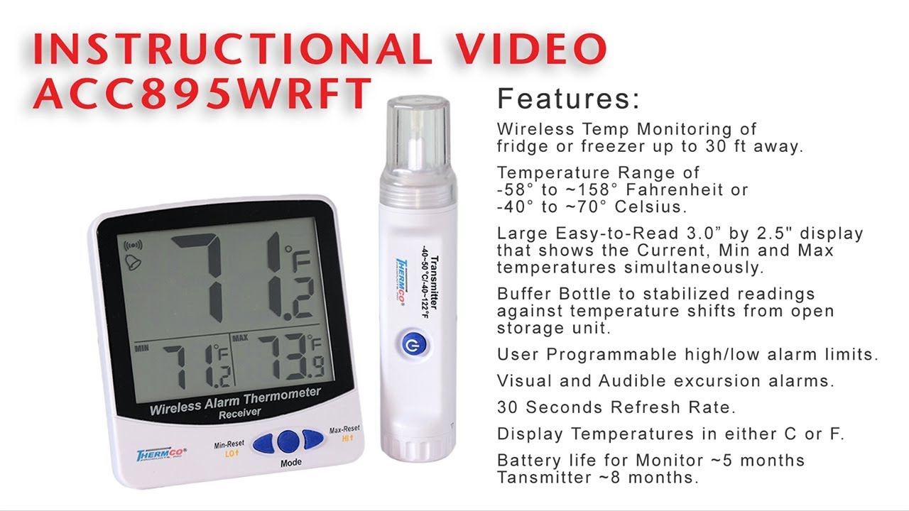 Digital Bottle Thermometers - Thermco Products