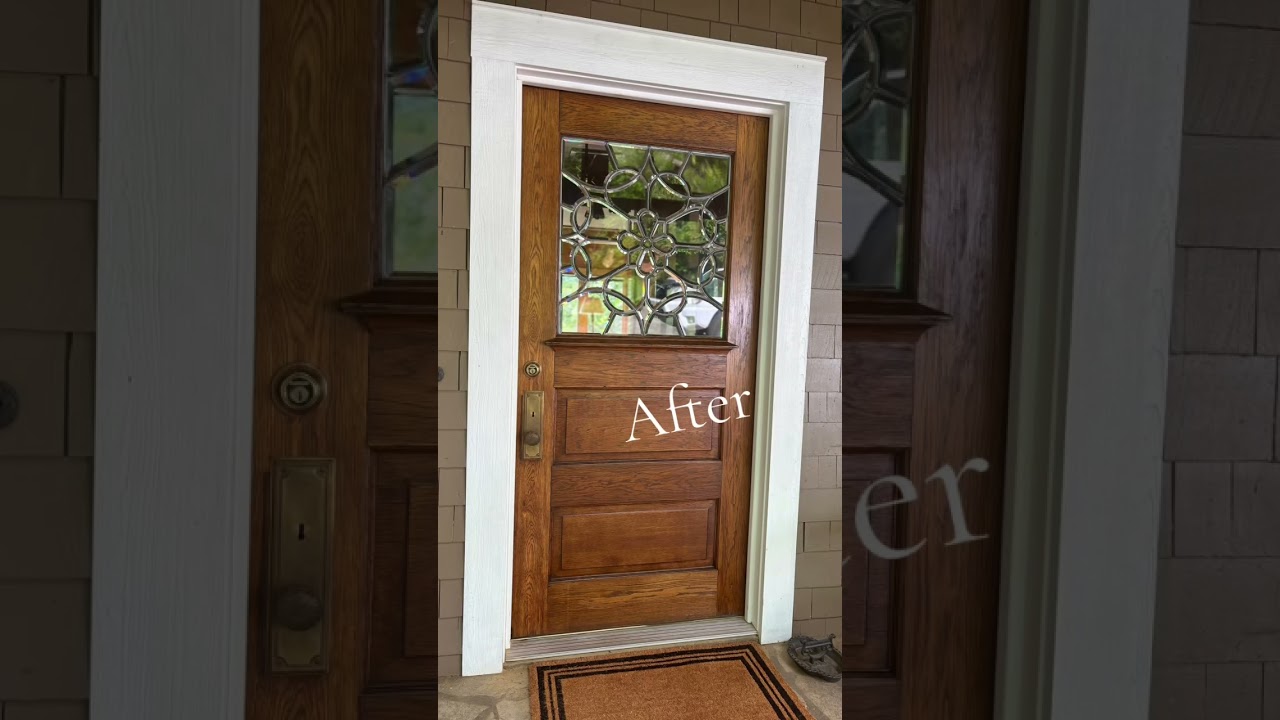 How to Restore and Refinish an Antique Front Door