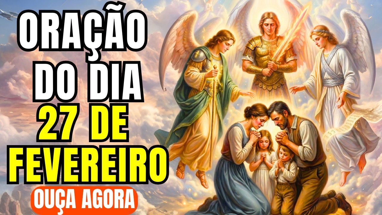 Os 3 Arcanjos LUTAM HOJE: OUÇA e RECEBA Dinheiro, Paz e Esperança - Reze Comigo