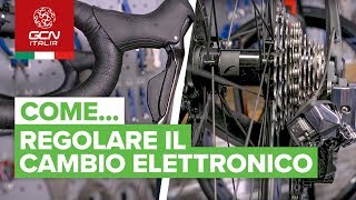 Come regolare il cambio elettronico | Manutenzione base per bici da strada  - YouTube