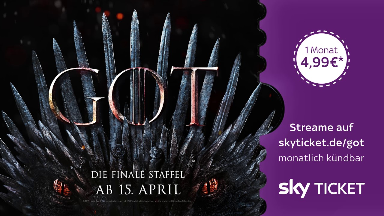 Sky Kampagne Furs Game Of Throne Finale Youtube
