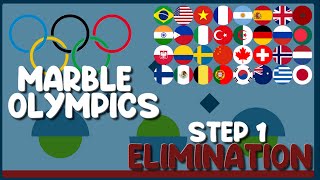 Times Elimination - MarblOlympics Step 1 - Marble Race in Algodoo by Mabille Racing 25,522 views 10 months ago 16 minutes