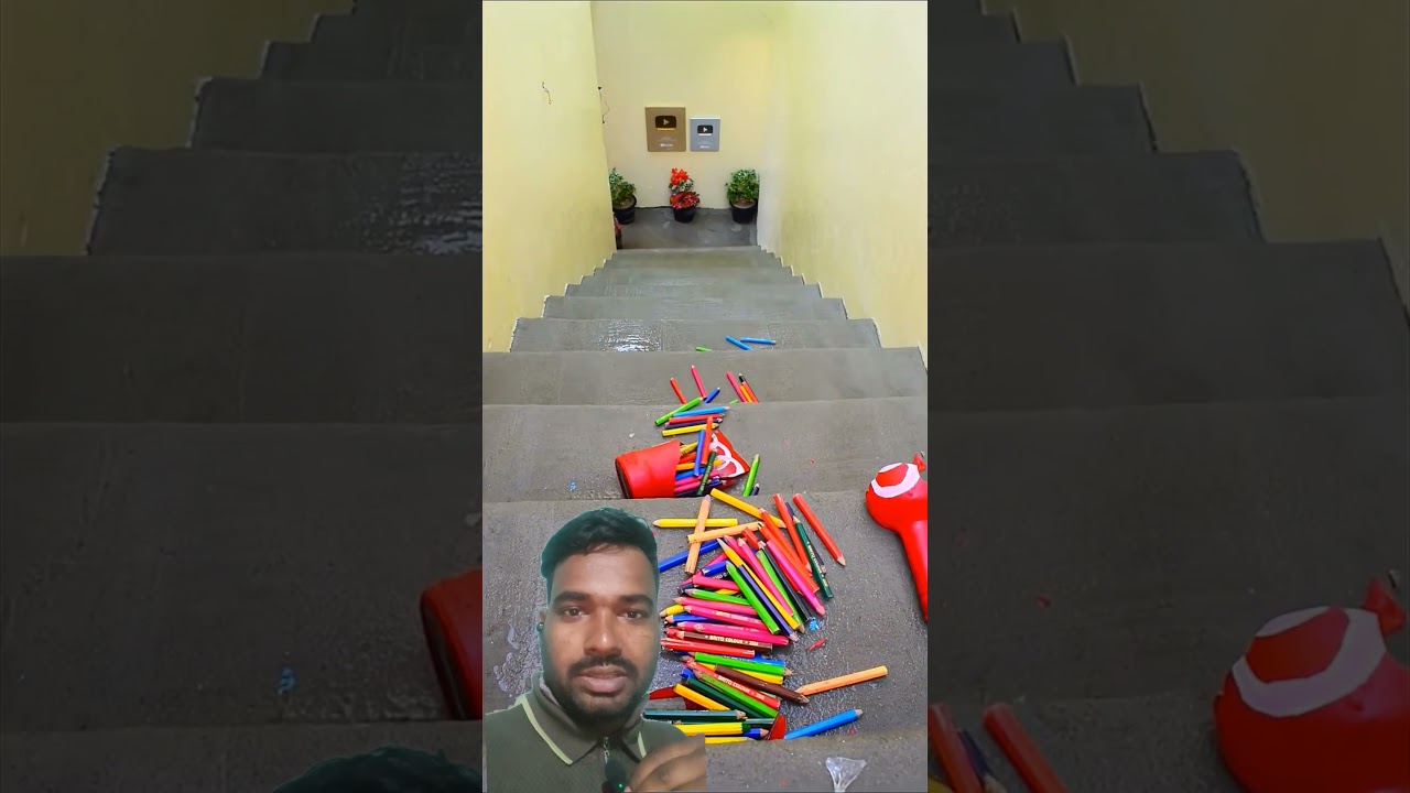 Breaking Red vs Black ❤️🖤 Glass Bottles 😉 Super Colorfull Explosion ASMR 