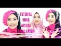 Tutorial Hijab Paris Segi Empat Simple Untuk Wisuda