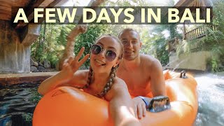 WATERPARK FUN, SUNSET CINEMA &amp; LOTS OF FOOD: spend a few days with me!! Bali Vlog 6