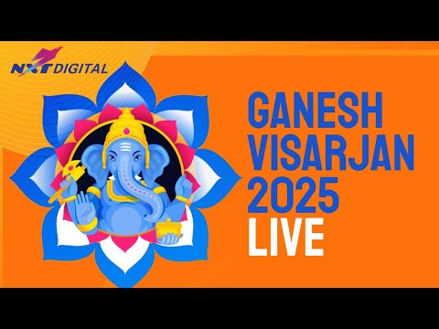GANESH VISARJAN 2025 - LIVE