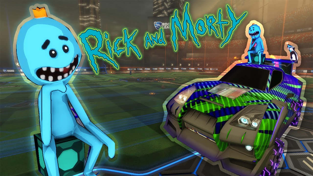 RICK AND MORTY IN ROCKET LEAGUE! Rocket League YouTube