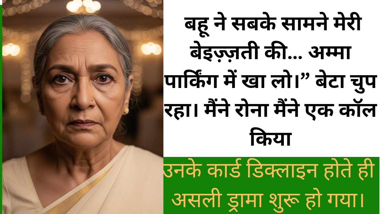 मैंने रोया नहीं—मैंने उनका खर्चा बंद किया और सच सामने आ गया!