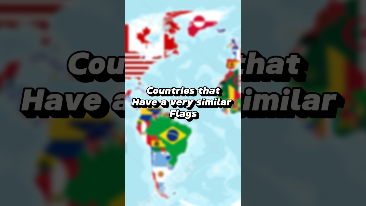 Countries with very similar flags 