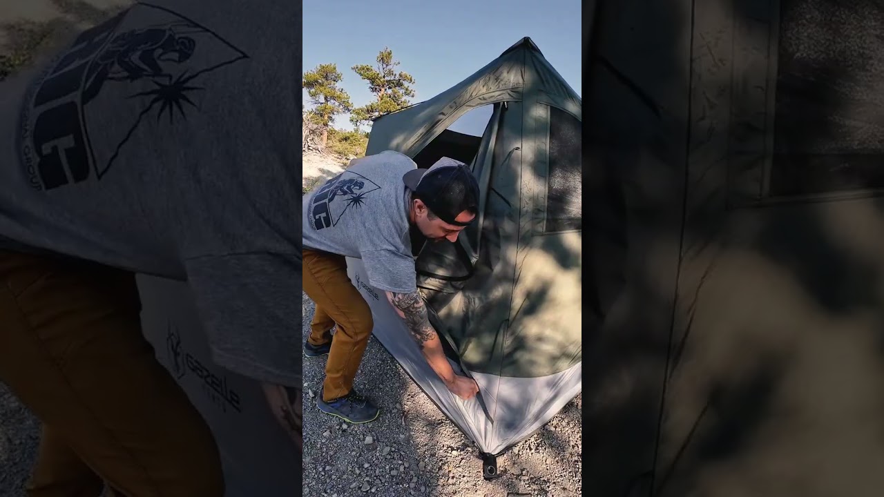 Preview of Gazelle T4 Tandem Hub Tent Video