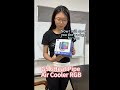 Custom Dual-Tower Cooler Solution: 6 Heatpipes + 2x 92mm RGB Fans – We Make It Happen