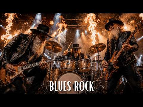Jimi Hendrix, ZZ Top, Eric Clapton – Classic Blues Rock Guitar Legends & Soulful Voices