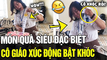 Nhận quà 20/11, cô giáo "NGHẸN NGÀO" rớt nước mắt vì món quà cực "Ý NGHĨA" của học sinh | TÁM TV