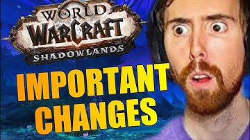 Asmongold Reacts To Shadowlands Class Changes & The Covenant System Revealed - BellularGaming