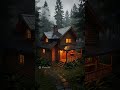 Title: 4K RainyDay in a Forest Cabin – Sleep, Study, Relax #ai #Aishot Like 👍 subscribe 🌟 comment 💌