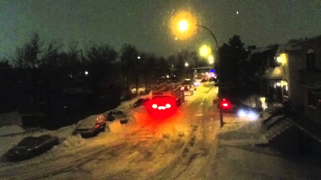 Time Lapse Record Snow Removal - Montreal - YouTube