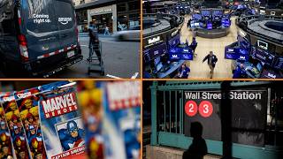 Amazon Hits $3T, US Stocks Surge and Box Office Records Fall
