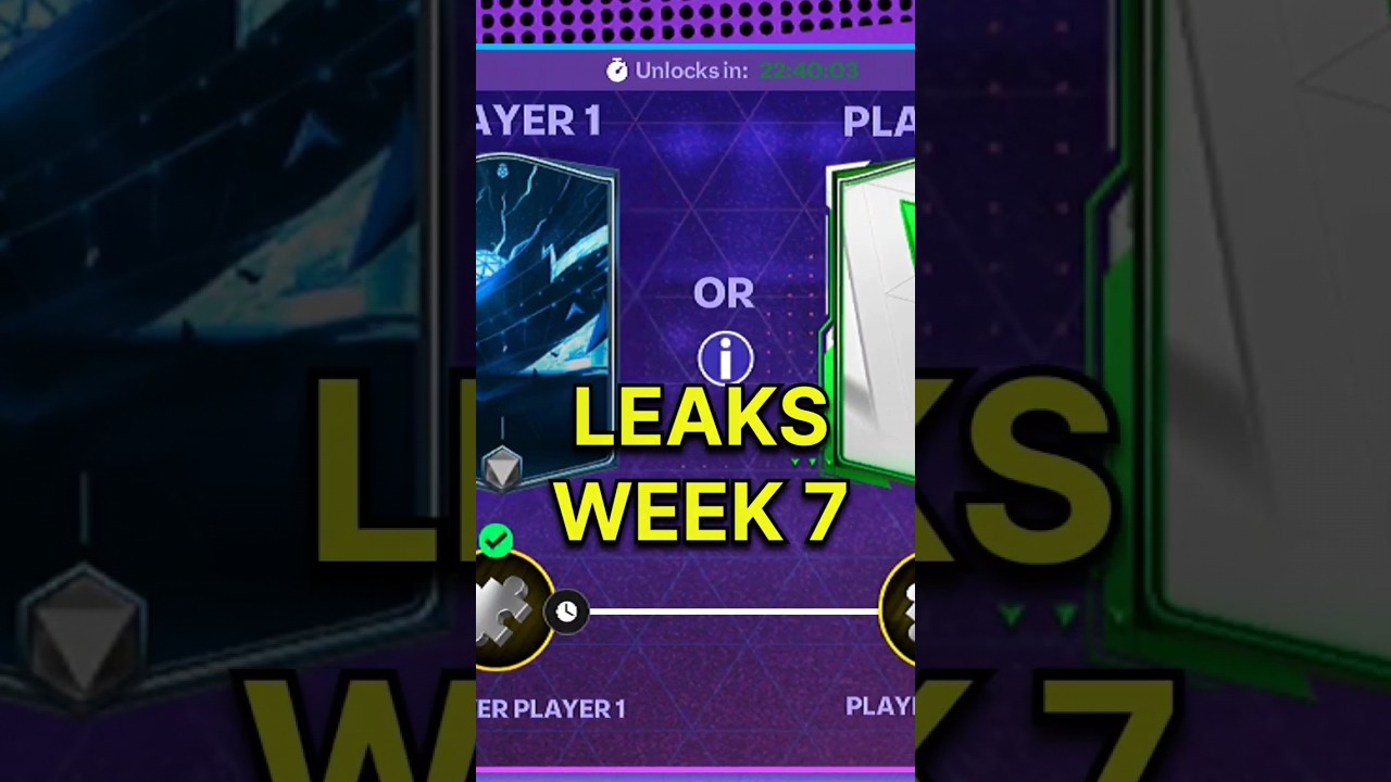 Leaks mystery Signing week 7 FC Mobile 