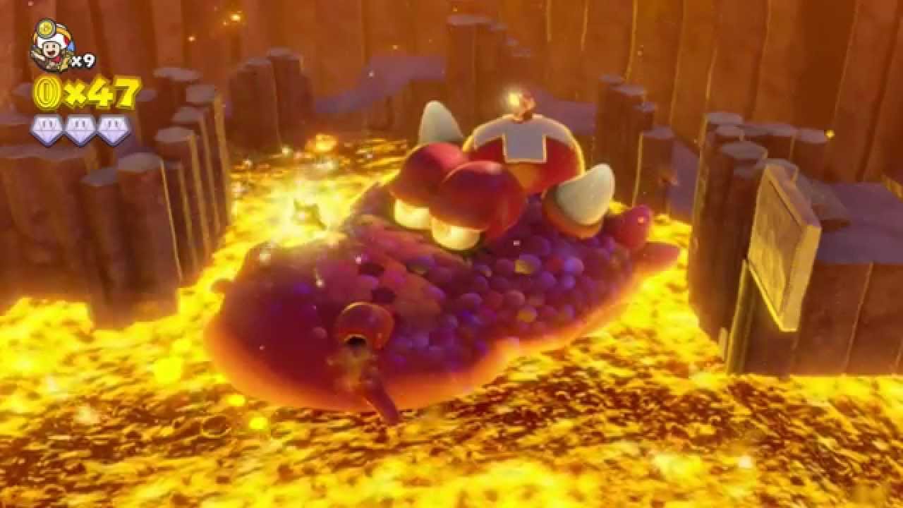 Captain Toad Treasure Tracker: 1-10 The King of Pyropuff Peak - YouTube