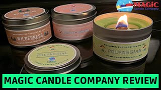 MAGIC CANDLE COMPANY REVIEW | DISNEY SCENTED CANDLES | DISNEY FRAGRANCES AT HOME