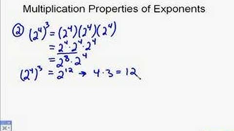 A18.0 Exponent Properties
