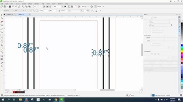 Corel Draw Tips & Tricks Lines in a object and be dead on with space Part 2 Blend