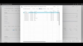 Dynamics 365 Business Central Manufacturing | Production Orders