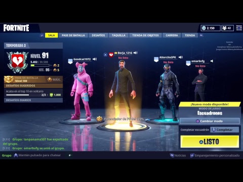 http://fortnite.com/2fa NOCHE JUGANDO CON SUBS A FORTNITE BATTLE ROYALE Y... LLUVIA DE METEORITOS!!!