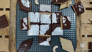 Chocolate Kaju Barfi Recipe | Kaju Katli Recipe | Halwai Style Kaju Katli Recipe | Rakhi Special |