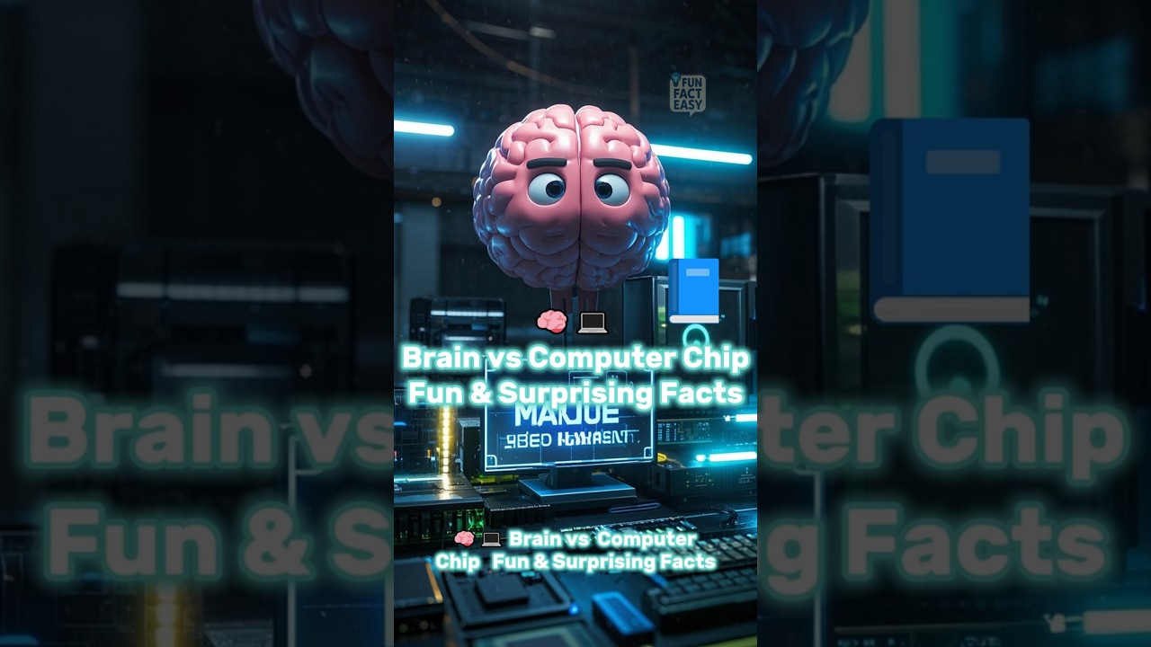 🧠💻 Brain vs Computer Chip Fun & Surprising Facts