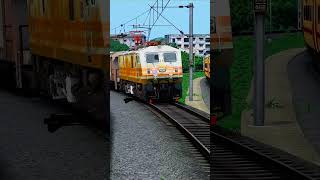 Closed Call Trains Accident Railroad Crossing 2 l Simulator Games Videos #train #railroad #traingame