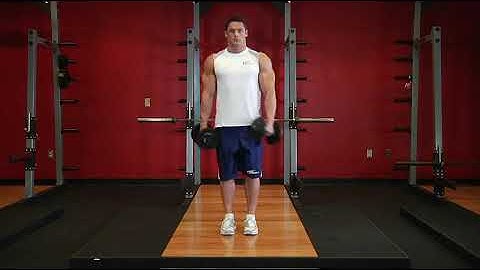 Cross Body Hammer Curl   Exercise Videos & Guides   Bodybuilding com