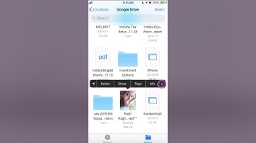 Video from Google Drive to Camera Roll