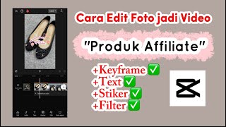 Tutorial on editing affiliate product photos into moving videos? Edit using the CapCut app⁉️✅ screenshot 1