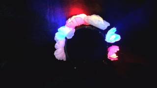 LED Floral Headband
