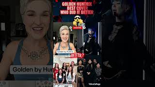 Golden💥Huntr/X Who Sings Better ? Ejae , Audrey Nuna , Rei Ami & Kpop Demon Hunters