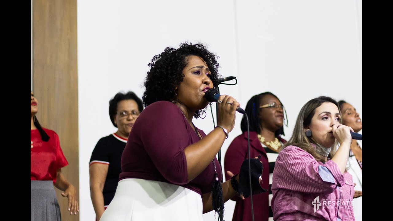 Grupo de Louvor - Nasci pra te adorar - Culto de Mulheres - 15/09/2019 ...