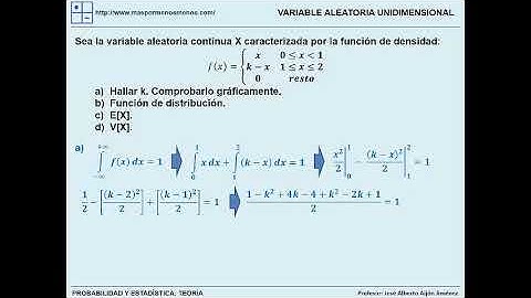 5 1 2 2 P Variable aleatoria unidimensional  Continua