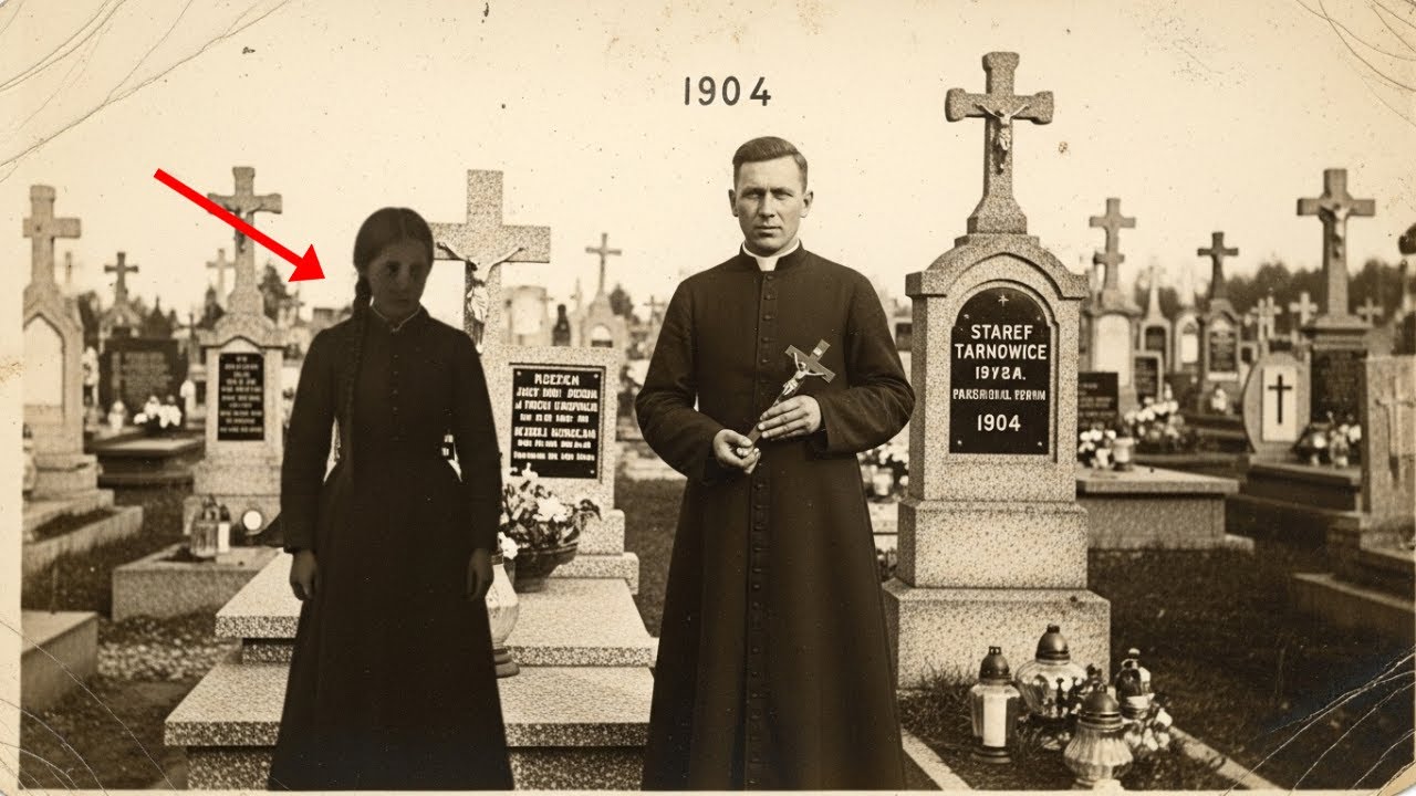 Cień Młodej Kobiety Na Cmentarzu W 1904 R. — 119 Lat Później Odkryto, Że Nie Istniała W Księgach