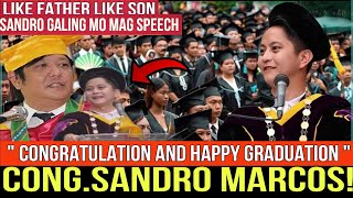 CONG.Sandro Marcos Guest of Honor Speaker of MMSU Graduation at Ilocos Norte||FUTURE PRESIDENT!!
