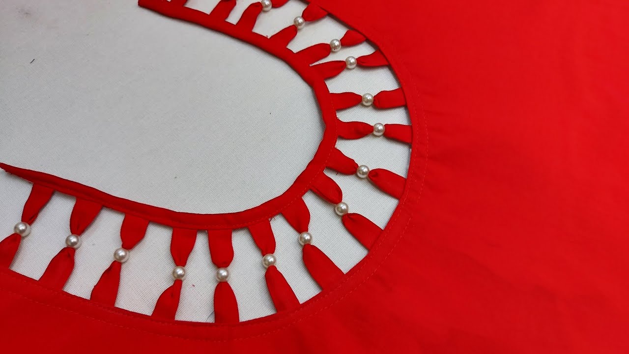 خياطة فصال صيفي مثير جدا 😍 - beautiful  blouse design cutting and stitching easy method