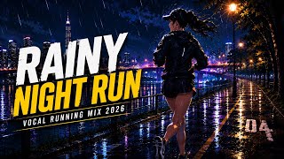 🌧️ Rainy Night Run Playlist | Vocal Running Music | Han River Night Jog Mix