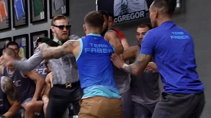 Conor McGregor and Cody Garbrandt nearly ignite a ...