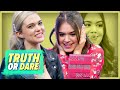 Legacies' Kaylee Bryant and Jenny Boyd Play Truth or Dare Jenga