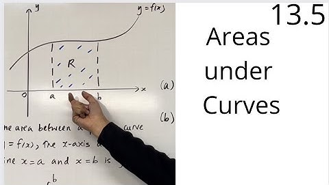Edexcel AS Level Maths: 13.5 Areas under Curves