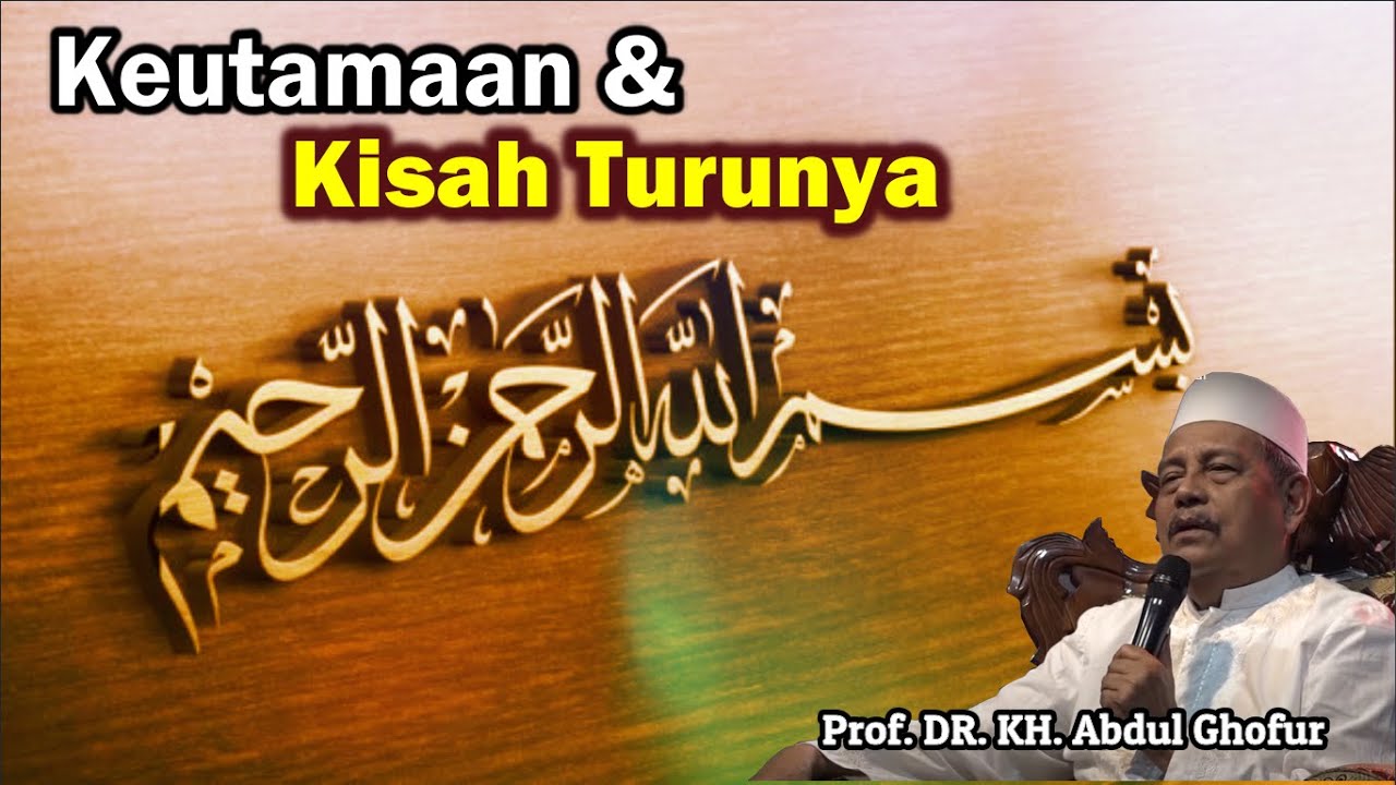 Kisah Turunnya & Khasiat Bismillah Yg Luar Biasa