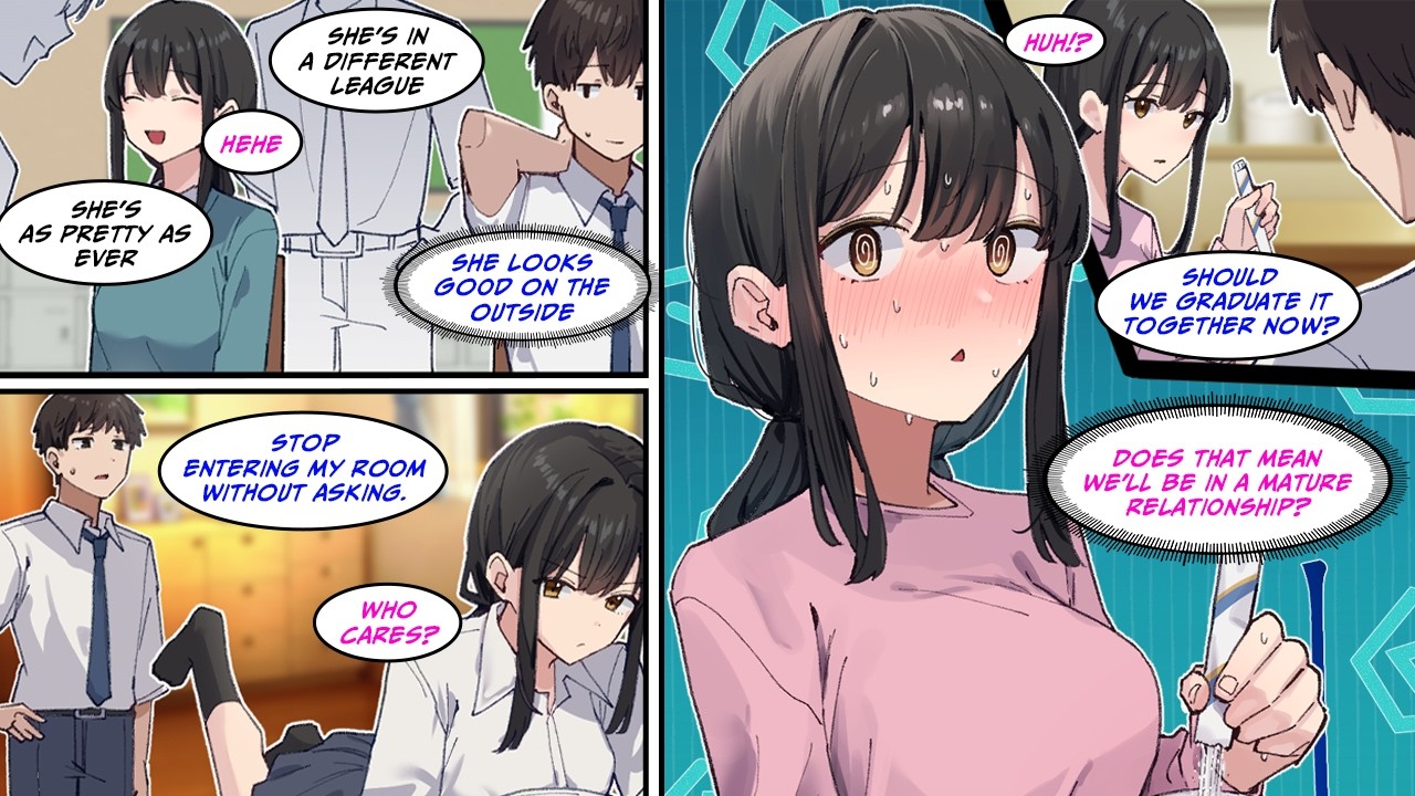 [Manga Dub] My stepsister, the school’s idol and a perfect beauty, was actually an otaku