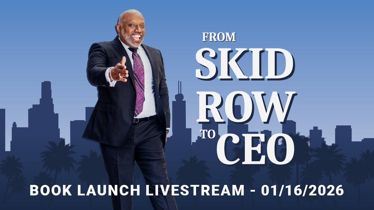 Live Book Release: From Skid Row to CEO by Pastor Troy F. Vaughn
